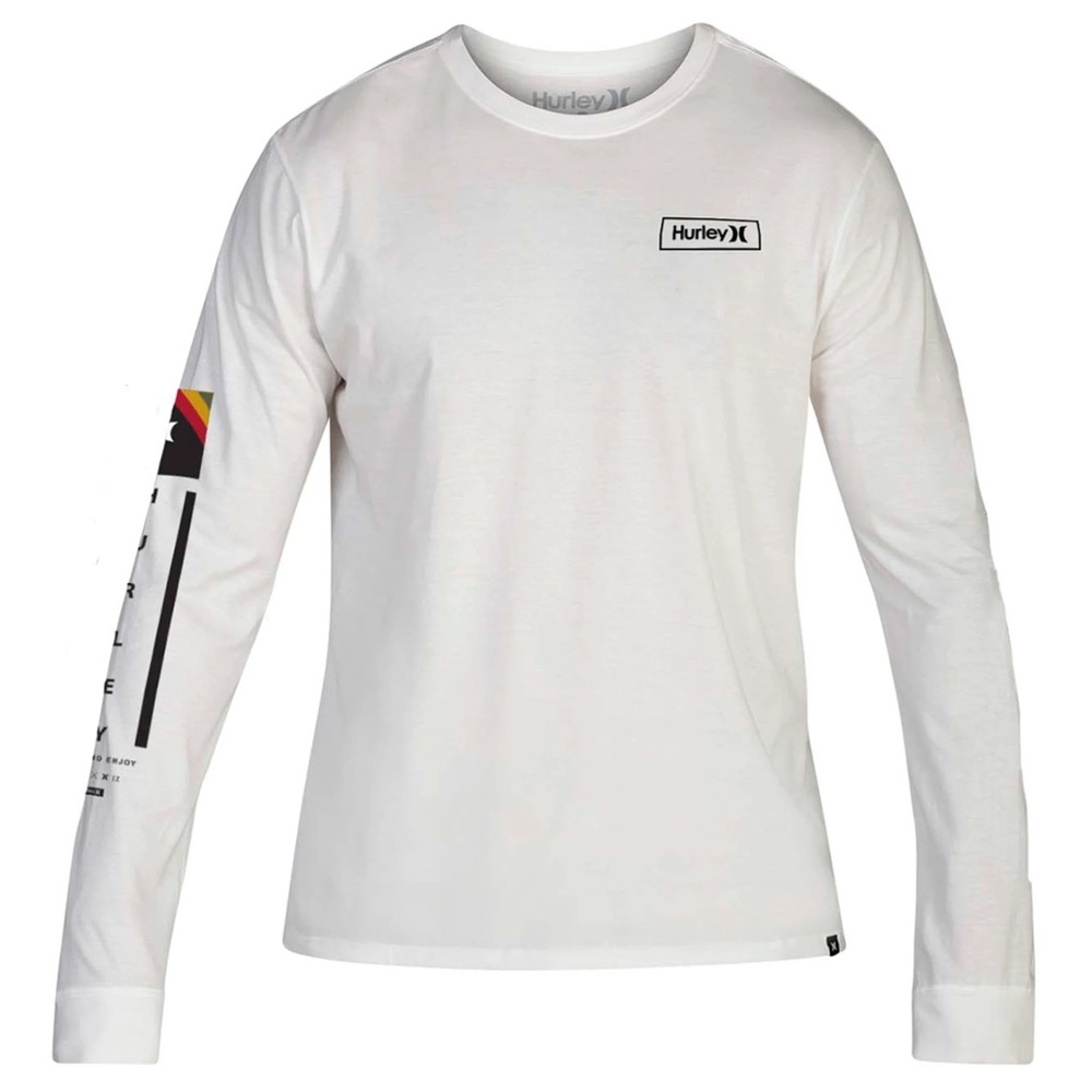 NWOT! Hurley Premium Fit Right Arm Long Sleeve Tee Sz Large
